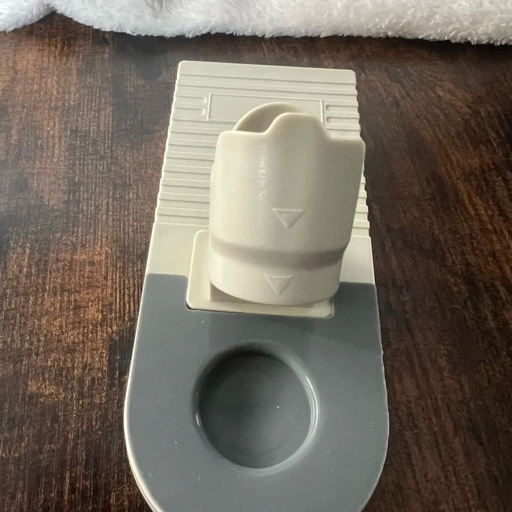Universal Gray and White mini glue gun holder